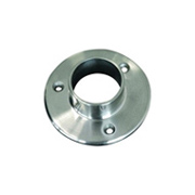 Connecteur droit, plaque de fixation  48,3mm INOX304