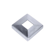 Coupelle cache plaque de fixation 40x40mm INOX316