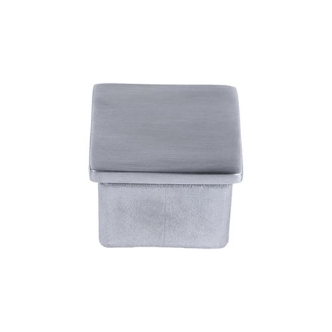 Connecteur bouchon pour tube de 40x40 INOX316 IN2418 Connecteurs de tube INOX Connecteur tube carr INOX316 IN2418