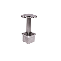 Support d'angle 90 de main courante 42,4mm et poteau 40x40mm INOX316