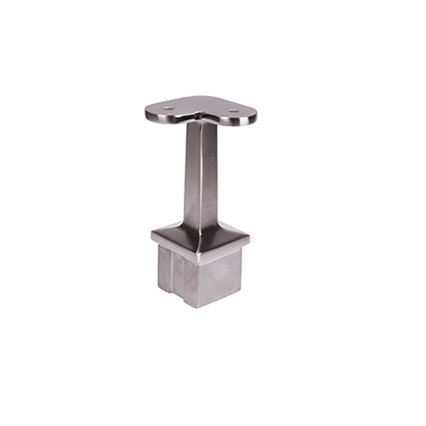 Support d'angle 90 de main courante 42,4mm et poteau 40x40mm INOX316 IN2423 Support de main courante INOX Support pour poteau inox 316 IN2423