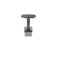 Support pivotant de main courante 42,4mm et poteau 40x40mm INOX316