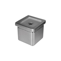 Support de main courante 40x40mm INOX316