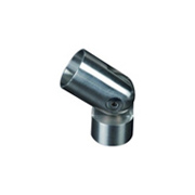 Connecteur orientable 42,4mm INOX304 pour rampes en bois