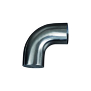 Finition coude 90 42,4mm INOX316 pour rampes en bois