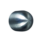 Finition bombe 42,4mm INOX304 pour rampes en bois
