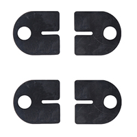 Jeu de 4 caoutchouc epr 8,76mm pour pinces  verre d'angle