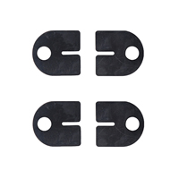 Jeu de 4 caoutchouc epr 10mm pour pinces  verre d'angle