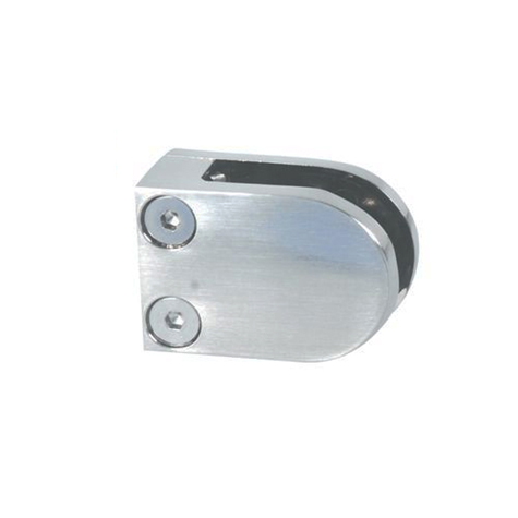 Pince  verre ronde 41mm en zamac bross pour plat IN2602 Pinces  verres rondes Pince  verre en Zamac IN2602