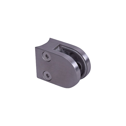 Pince  verre ronde 40x55mm en zamac bross pour tube 42,4mm IN26102 Pinces  verres rondes Pince  verre en Zamac IN26102