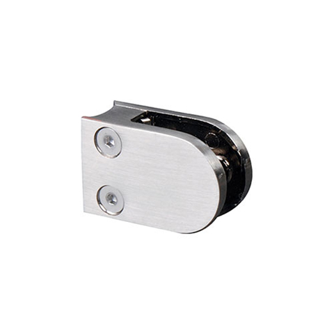 Pince  verre ronde 40x55mm en INOX316 pour tube 42,4mm IN26104 Pinces  verres rondes Pince  verre en  INOX316 IN26104