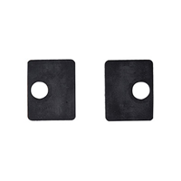 Jeu de 2 caoutchouc pour pinces rondes 40x50/55mm  verre epr 10,76mm