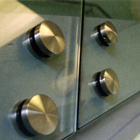 Pince  verre entretoise 70mm en inox 316 IN26120 Pinces  verres entretoises Entretoise verre 8,76mm  12,76mm IN26120