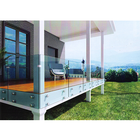 Entretoise / pince  verre rglable INOX316 IN25691 pour verres d'paisseur 8,76mm  20,76mm.