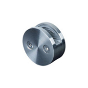 Pince  verre ronde 60mm en inox 316 pour poteau 42,4mm