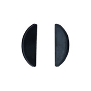 Jeu de 2 caoutchouc pour pinces en applique 60mm verre 12,76mm