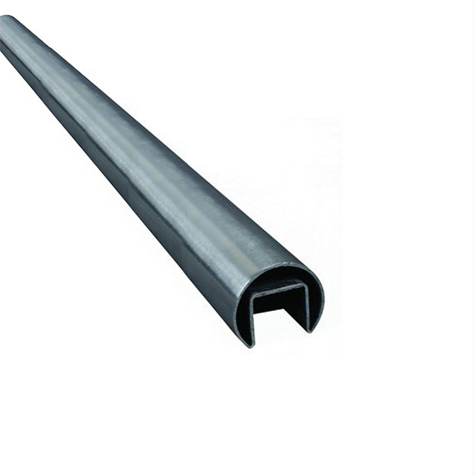Main courante ronde 42,4mm pour garde corps en verre IN2655 Garde-corps en verre Main courante ronde inox 304 IN2655