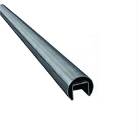 Main courante ronde 42,4mm AISI616 pour garde corps en verre