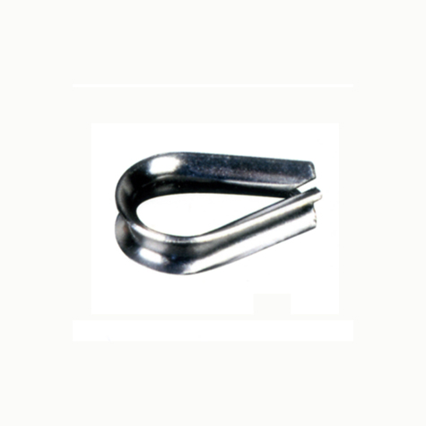 Anneau pour bloque cble acier inoxydable 316 4mm IN2672 Cbles inox316 et anneaux Anneau de bloque cble pour cble inox IN2672