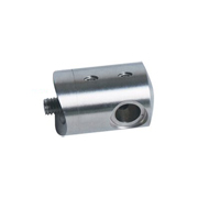 Connecteur en applique pour cble 4mm sur tube 42,4mm