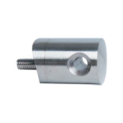 Connecteur en applique pour passage cble 4mm sur tube