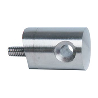 Connecteur en applique pour passage cble 6mm sur tube