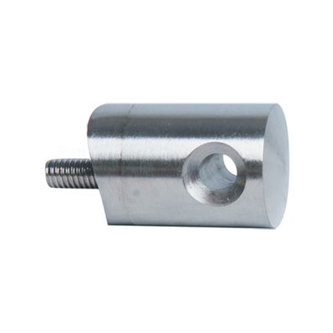 Connecteur en applique pour passage cble 6mm sur tube IN27021 Connecteur applique pour cable Connecteur dpart droit ou gauche IN27021