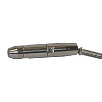 Tendeur sur rotule inox 316  visser M6 pour rampants d'escaliers