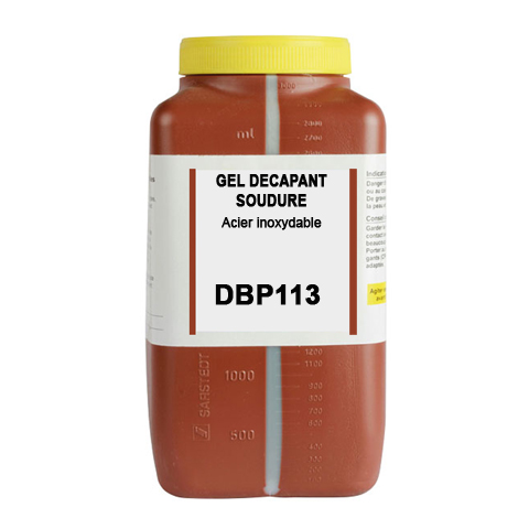 Bidon de gel dcapant soudure IN2811 Outils Pinces Colles Nettoyants Nettoyage finition et entretien de l'inox IN2811