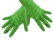 Gants de protection anti acide  manche longue