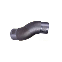Coude rglable orientable de main courante en acier pour tube 42,4mm epr 2.5mm