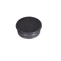 Bouchon de tube 42,4mm epr 2mm de main courante en acier