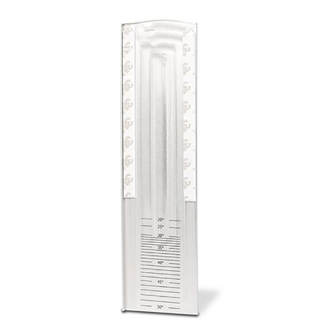 Cache de finition de profil en U aluminium pour rampant d'escalier IN29304 Profils aluminium pour verres Pices pour habillage profils IN29304