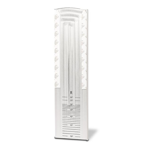 Cache de finition droite de profil en U aluminium pour garde corps en verre d'escalier IN29318 Profils aluminium pour verres Pices pour habillage profils IN29318