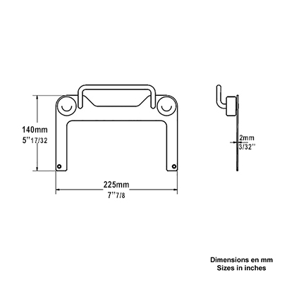 Outil pour rglage vertical du verre IN29338 Profils aluminium pour verres Outils de mise en place du verre IN29338