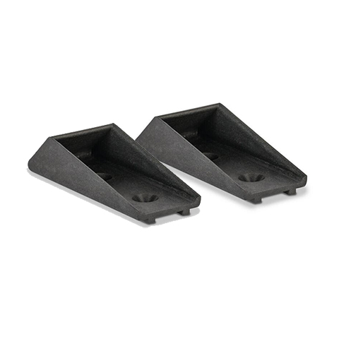 Bloque verre pour rampant d'escalier (par 2) IN29340 Profils aluminium pour verres Outils de mise en place du verre IN29340
