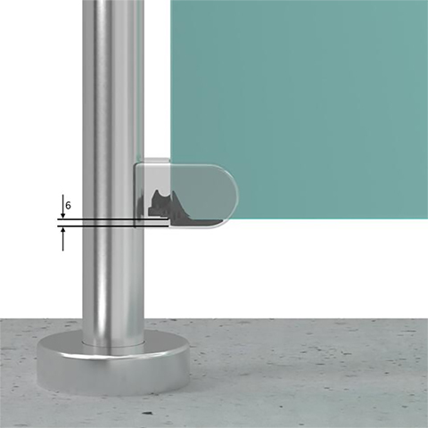 Cale antidrapante pour systme complet de pince  verre IN29354 Outils Pinces Colles Nettoyants Support antidrapant IN29354