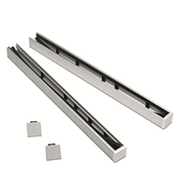 Kit pour verre 12,76mm pose en tableau