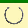Cercles en acier ouverts