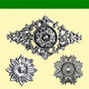 Palmettes en fonte