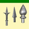 Pointes de lance en aluminium