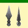 Pointes de lance forgées
