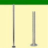 Poteaux ronds droits inox