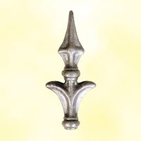 Pointe de lance en croix 160mm