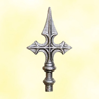 Pointe de lance en croix 160mm
