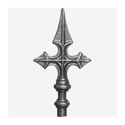 Pointe de lance en croix 160mm FA1543 Pointe de lance Estampe FA1543