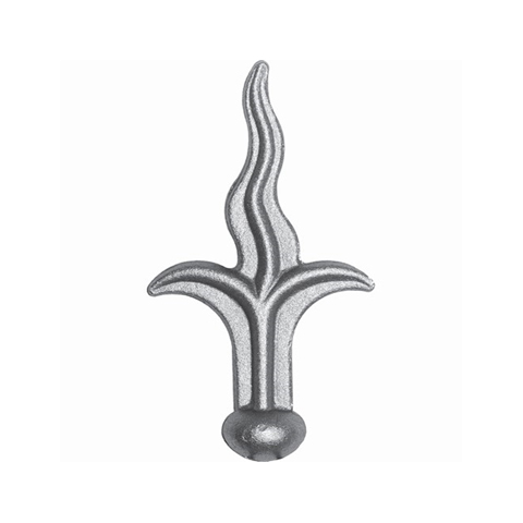 Pointe de lance flamme 125mm FA1557 Pointe de lance Estampe FA1557