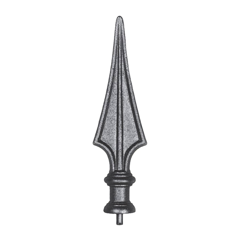 Pointe de lance fonte 230mm FA1603 Pointe de lance Fonte FA1603