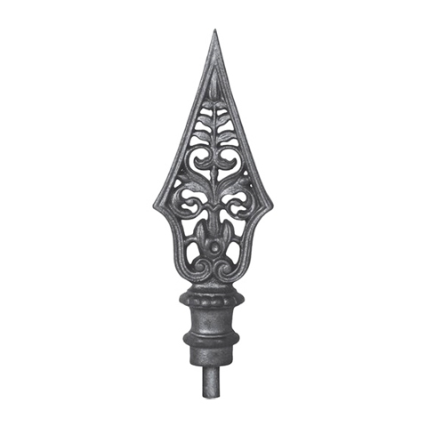Pointe de lance fonte 210mm FA1617 Pointe de lance Fonte FA1617