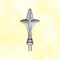 Pointe de lance aluminium 16mm